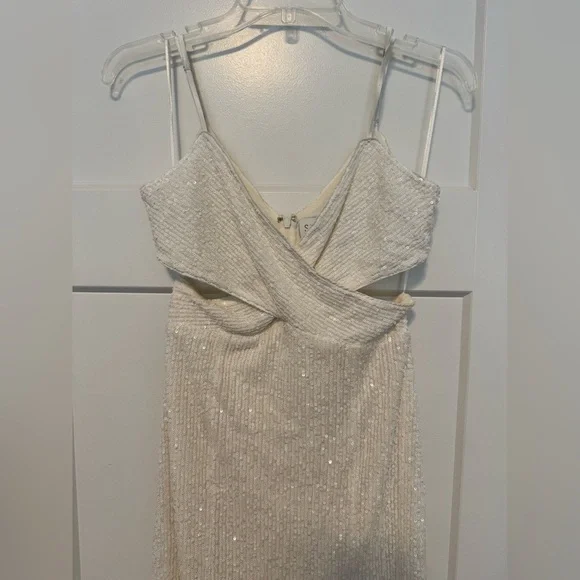 Saylor harmonie white sequin dress - Picture 5 of 10